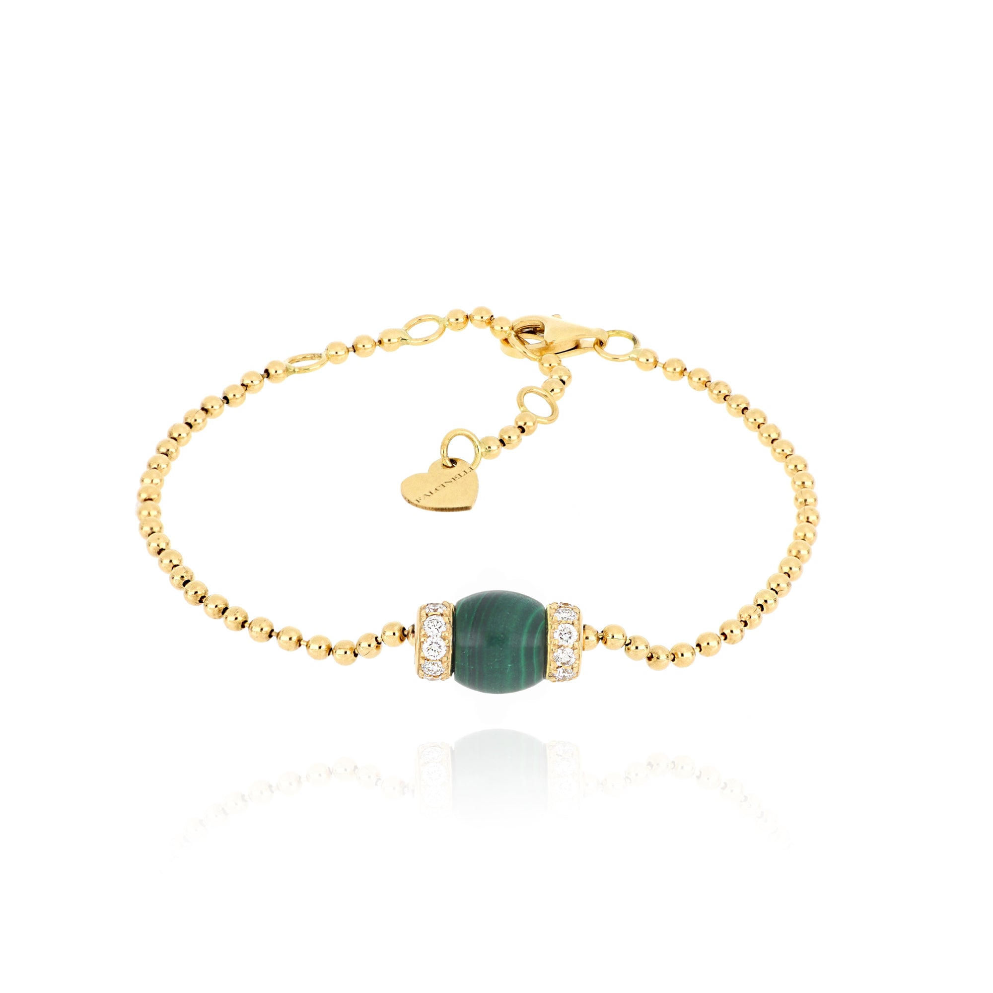 Video Bracciale Le Carrousel Malachite e Diamanti