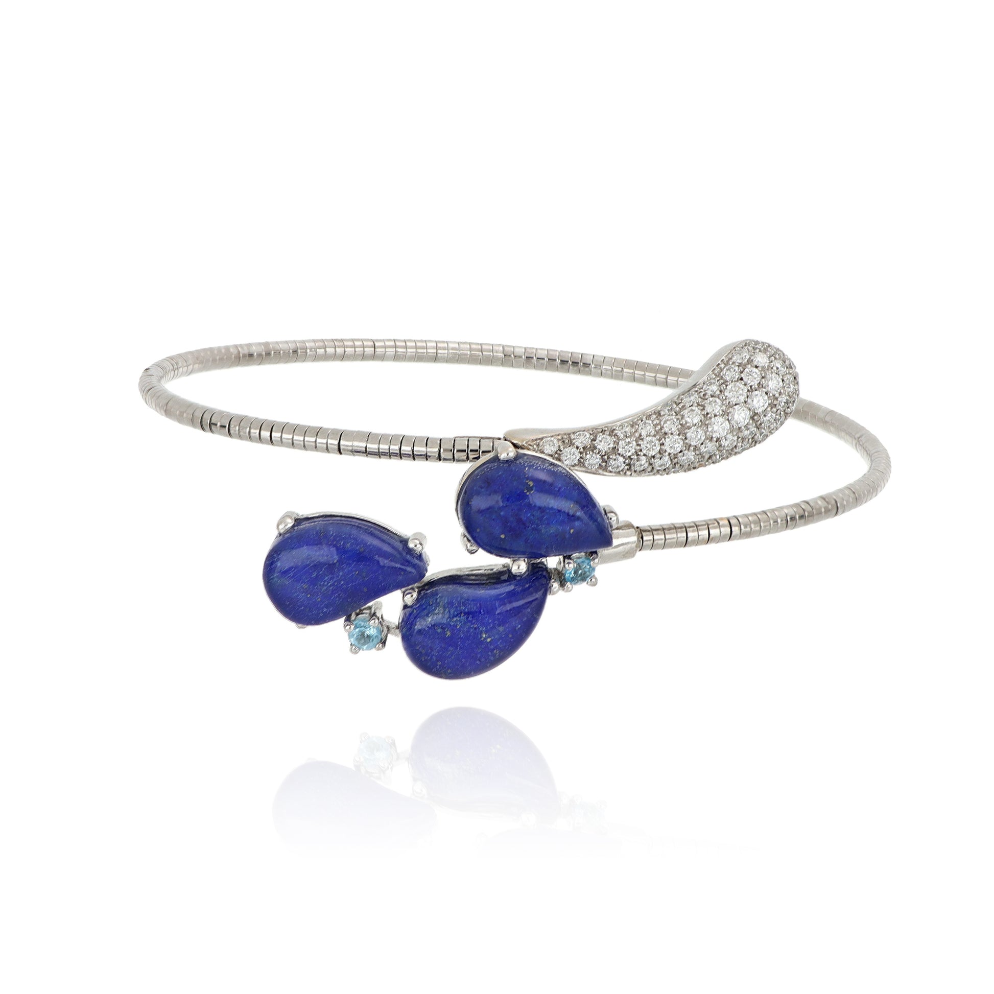 Bracciale Les Fleurs Petali Blu